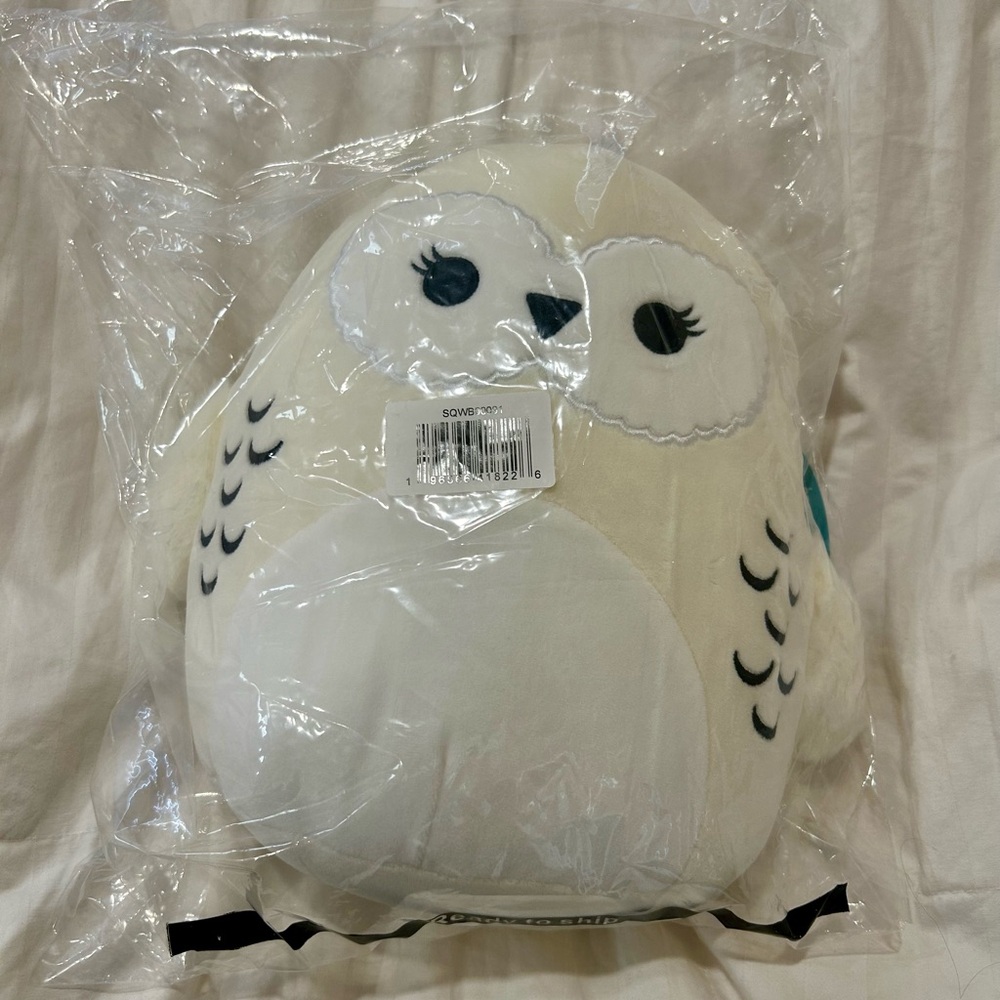 White Owl Plush Toy